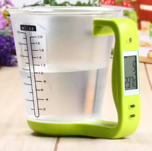 Digital Measuring Cup Scale - Ideal for for dry or liquid measurements