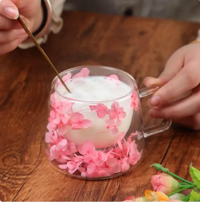 Dual-Wall Borosilicate Beverage Cup
