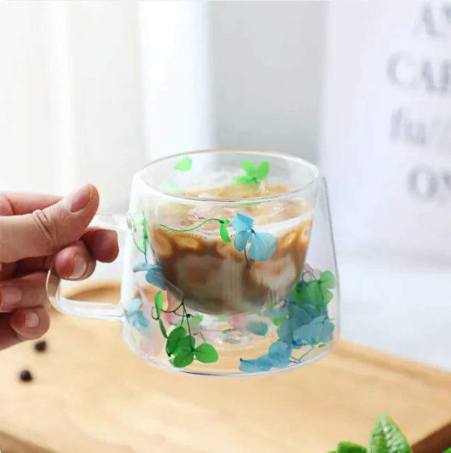 Dual-Wall Borosilicate Beverage Cup