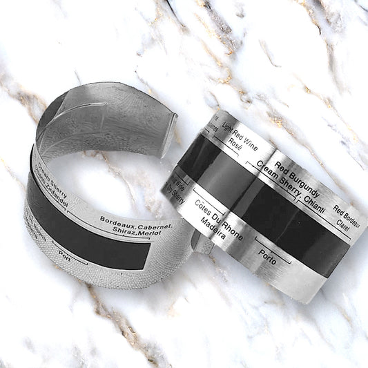 Stainless Steel Wine Thermometer Bracelet