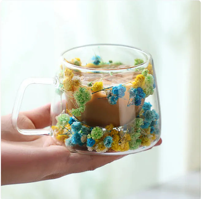 Dual-Wall Borosilicate Beverage Cup
