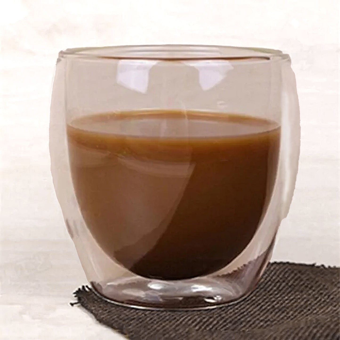 Thermal Elegance Double Wall Glass Coffee Mug / Glass